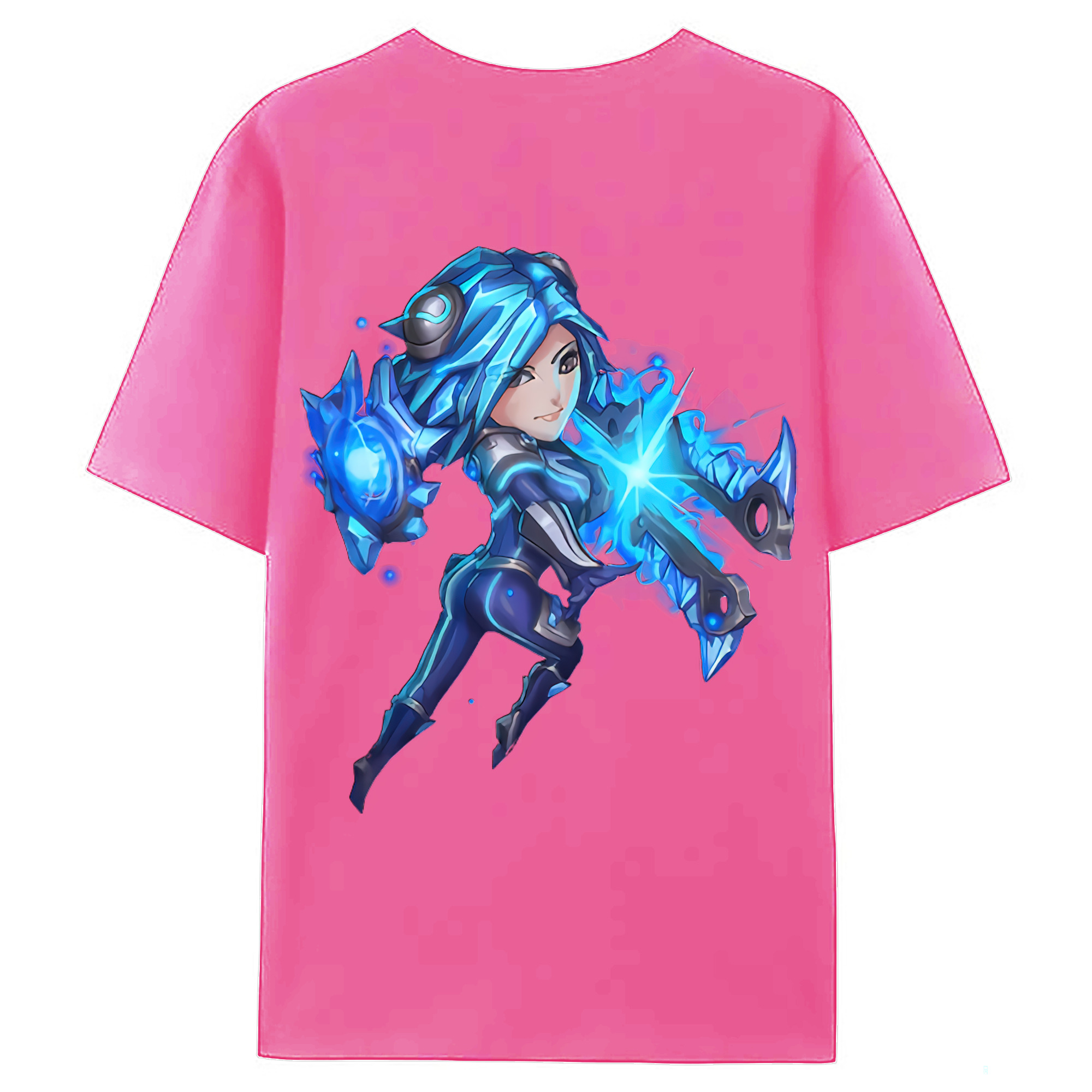 （画像用） リーグ・オブ・レジェンド League of Legends LOL レディース半袖Tシャツ(バックプリント)